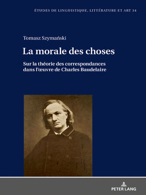 cover image of La morale des choses